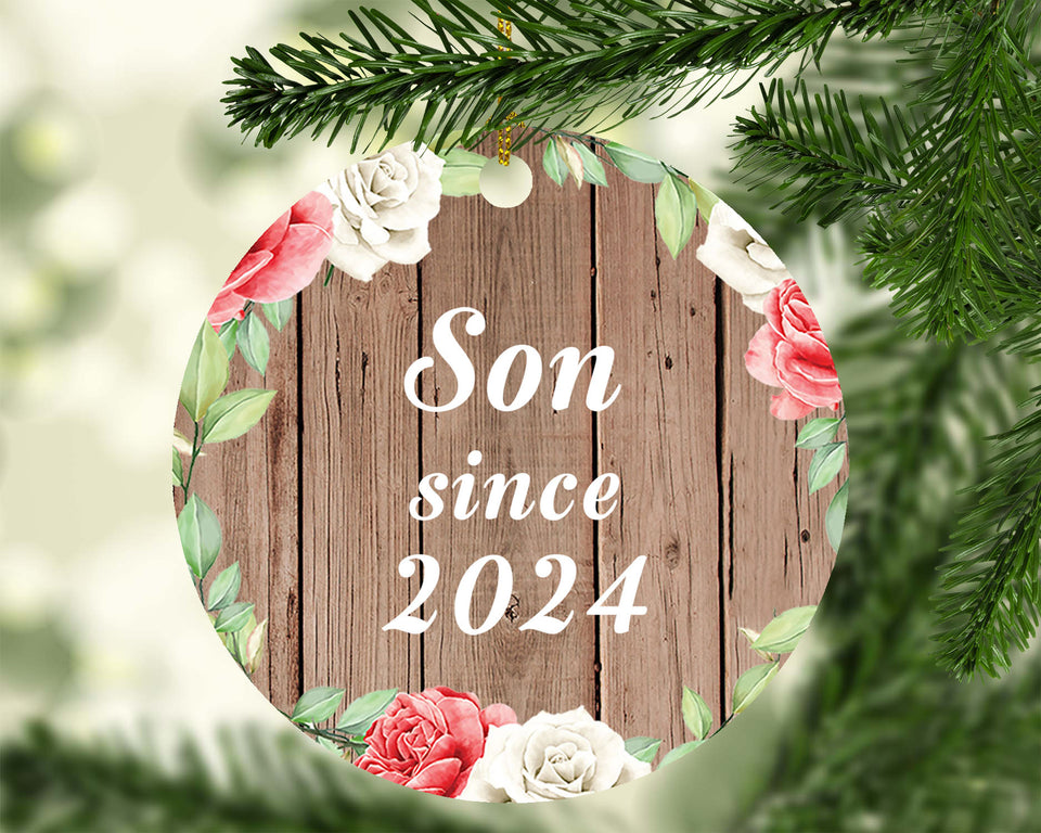 Son Since 2024 - Circle Ornament B