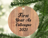 First Year As Colleague 2021 - Circle Ornament C