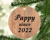 Pappy Since 2022 - Circle Ornament C