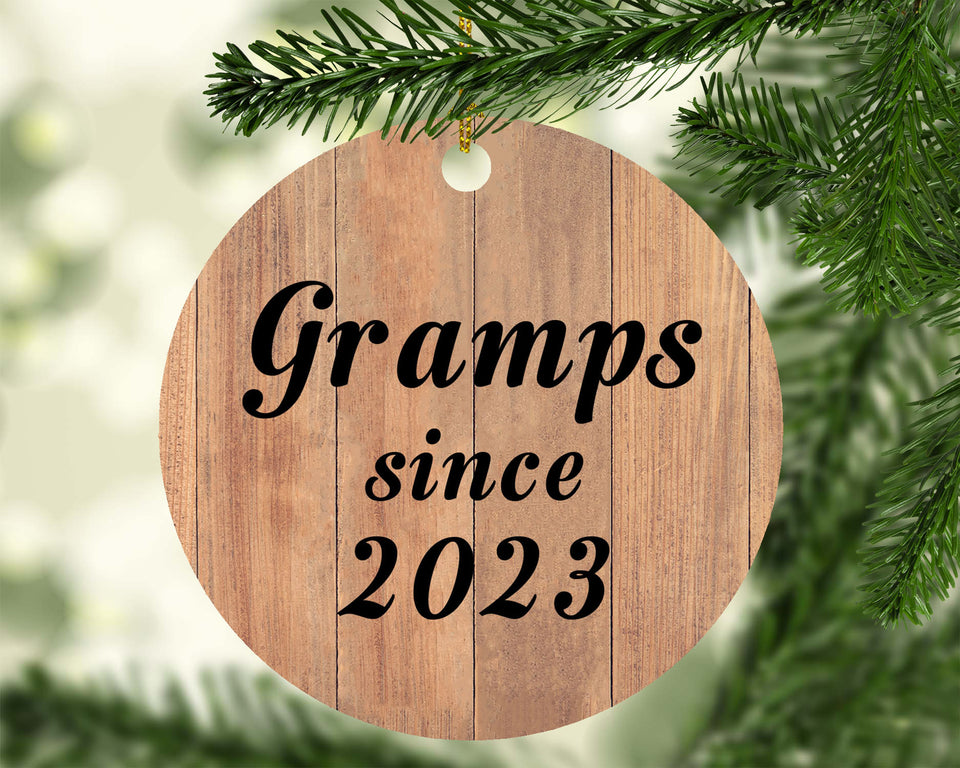 Gramps Since 2023 - Circle Ornament C