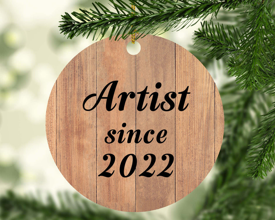 Artist Since 2022 - Circle Ornament C