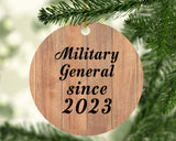 Military General Since 2023 - Circle Ornament C