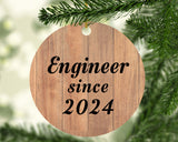 Engineer Since 2024 - Circle Ornament C