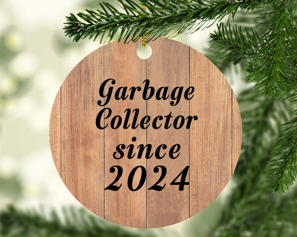 Garbage Collector Since 2024 - Circle Ornament C