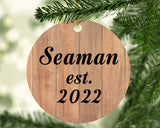 Seaman Established Est. 2022 - Circle Ornament C