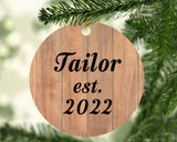 Tailor Established Est. 2022 - Circle Ornament C