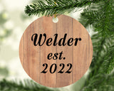Welder Established Est. 2022 - Circle Ornament C