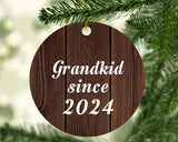 Grandkid Since 2024 - Circle Ornament D