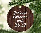 Garbage Collector Established Est. 2022 - Circle Ornament D