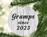 Gramps Since 2023 - Circle Ornament F
