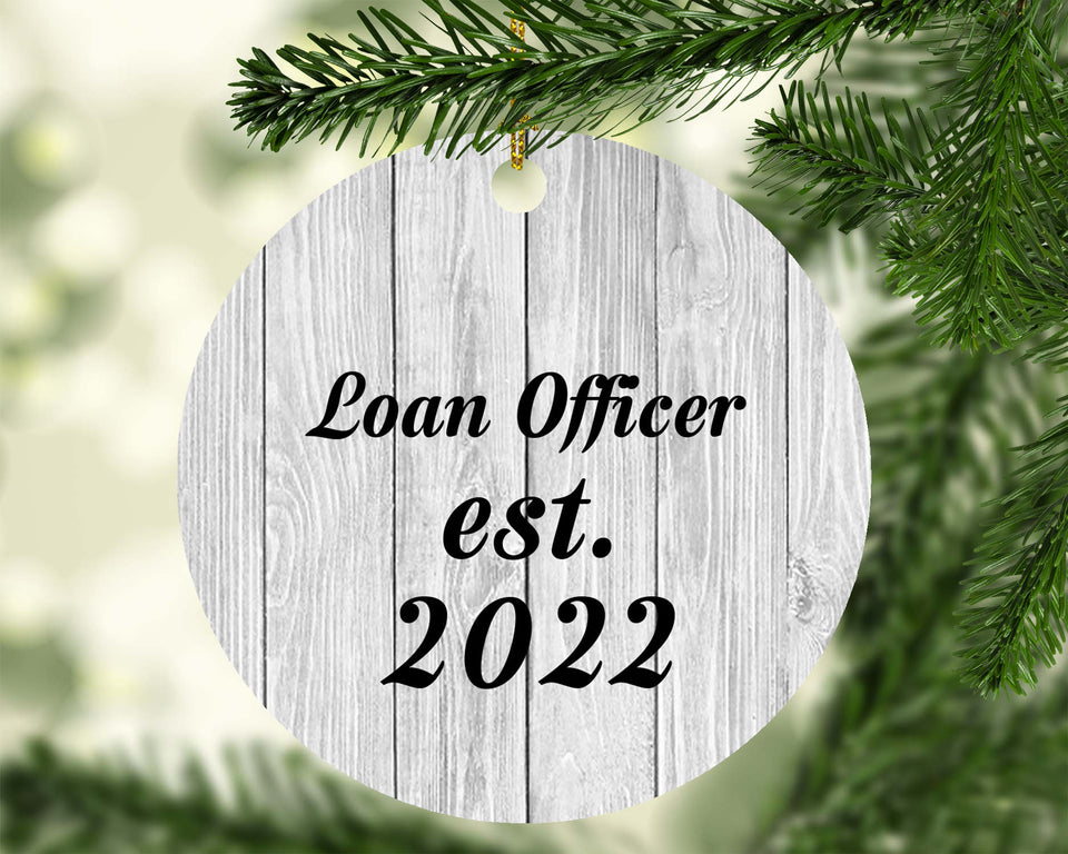 Loan Officer Established Est. 2022 - Circle Ornament F