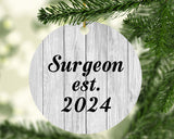 Surgeon Established Est. 2024 - Circle Ornament F