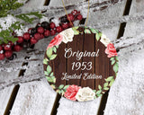 71st Birthday Original 1953 Limited Edition - Circle Ornament A