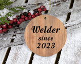 Welder Since 2023 - Circle Ornament C