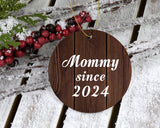 Mommy Since 2024 - Circle Ornament D