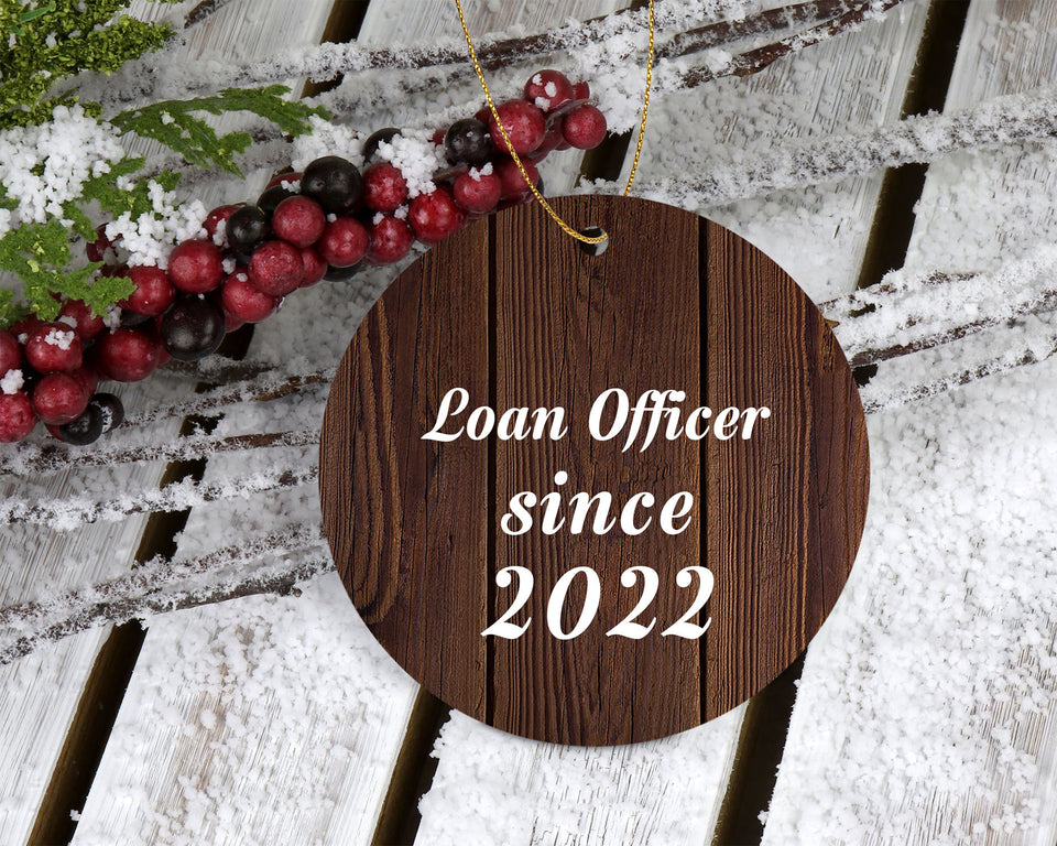 Loan Officer Since 2022 - Circle Ornament D