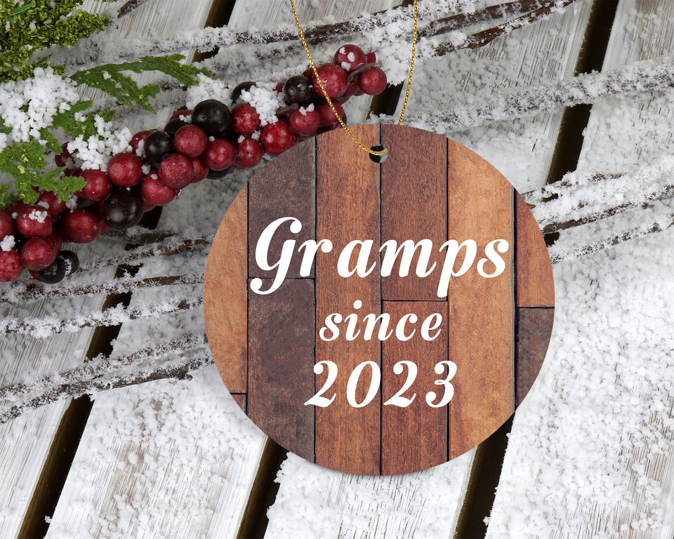 Gramps Since 2023 - Circle Ornament E