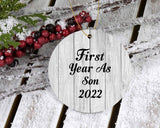 First Year As Son 2022 - Circle Ornament F