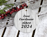 Event Coordinator Since 2024 - Circle Ornament F