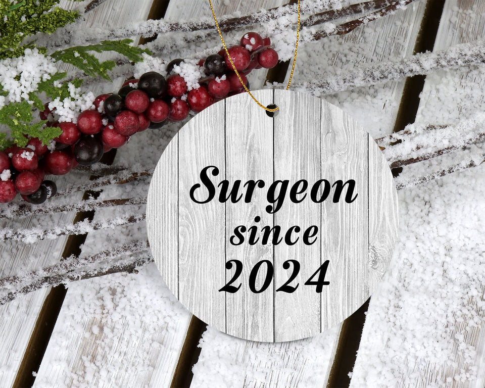 Surgeon Since 2024 - Circle Ornament F