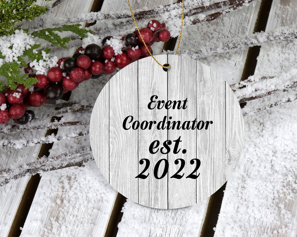 Event Coordinator Established Est. 2022 - Circle Ornament F