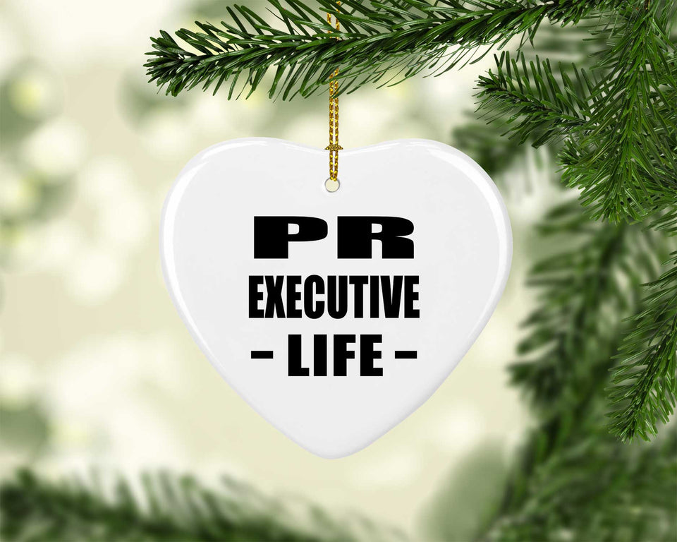 Pr Executive Life - Heart Ornament