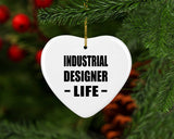 Industrial Designer Life - Heart Ornament