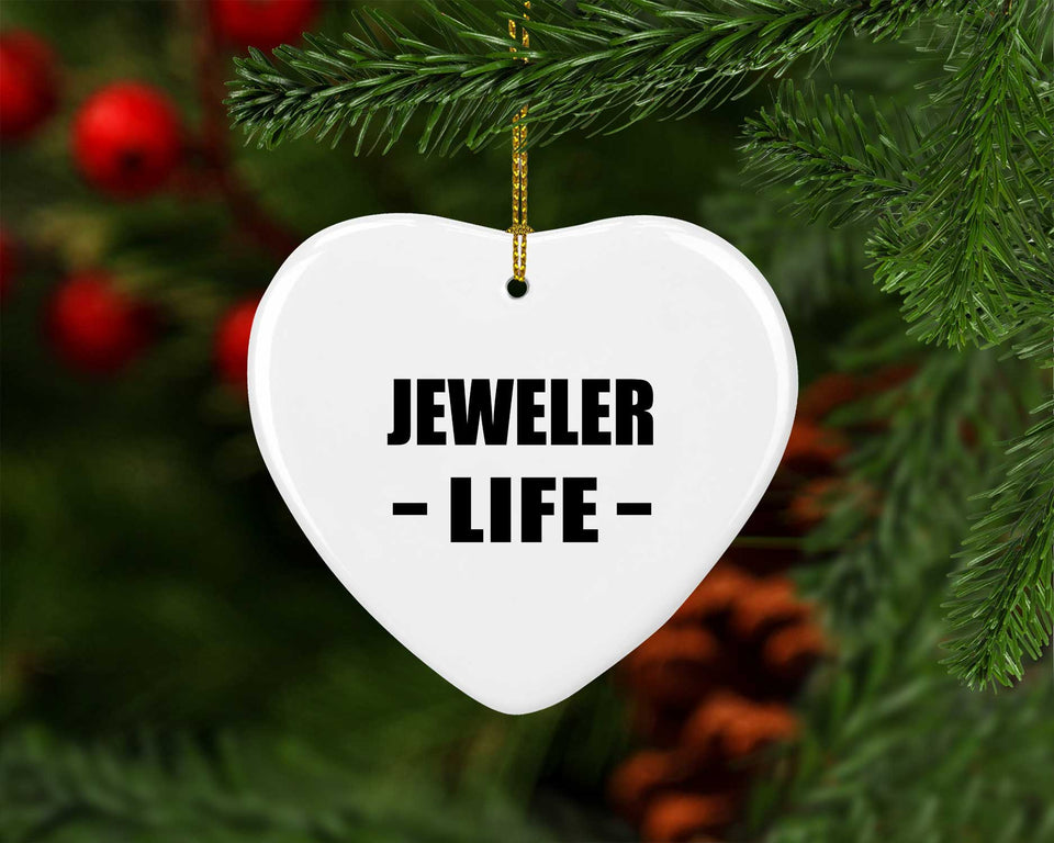 Jeweler Life - Heart Ornament