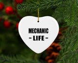 Mechanic Life - Heart Ornament