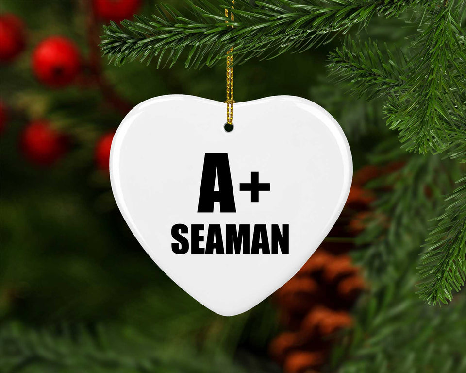 A+ Seaman - Heart Ornament