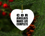 Cor Anglais Makes Life Complete - Heart Ornament