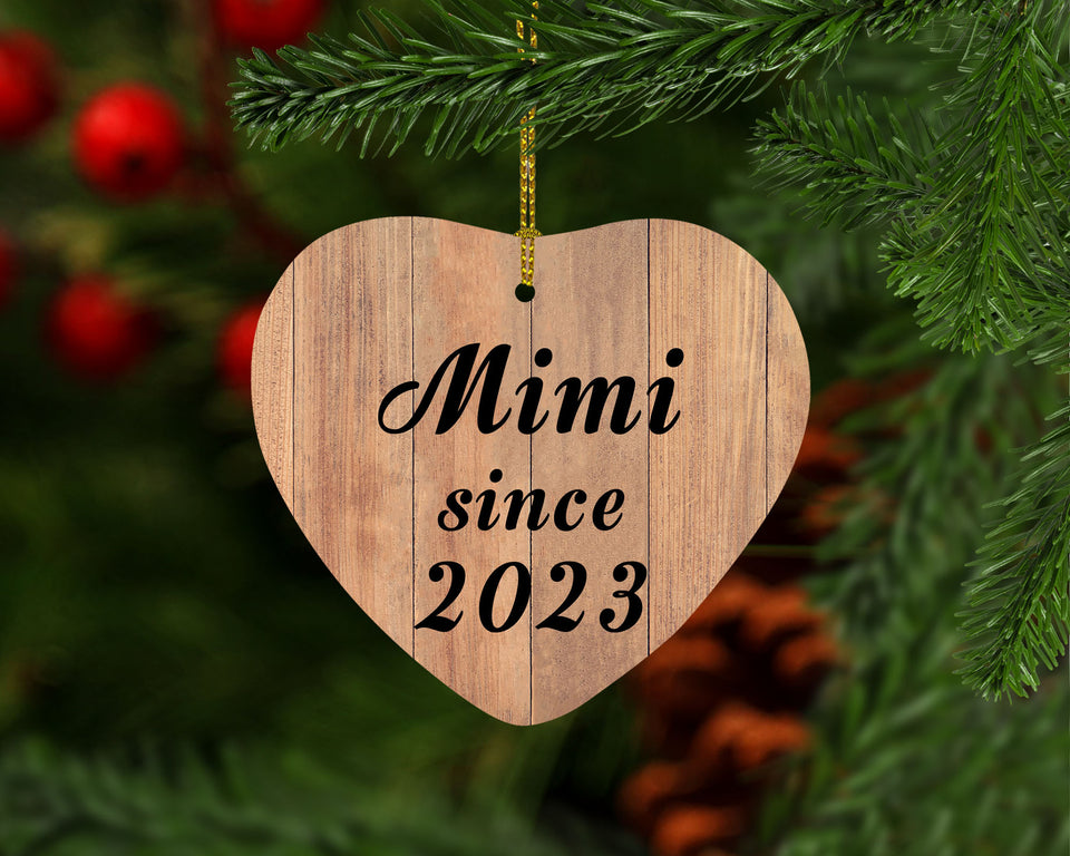 Mimi Since 2023 - Heart Ornament C