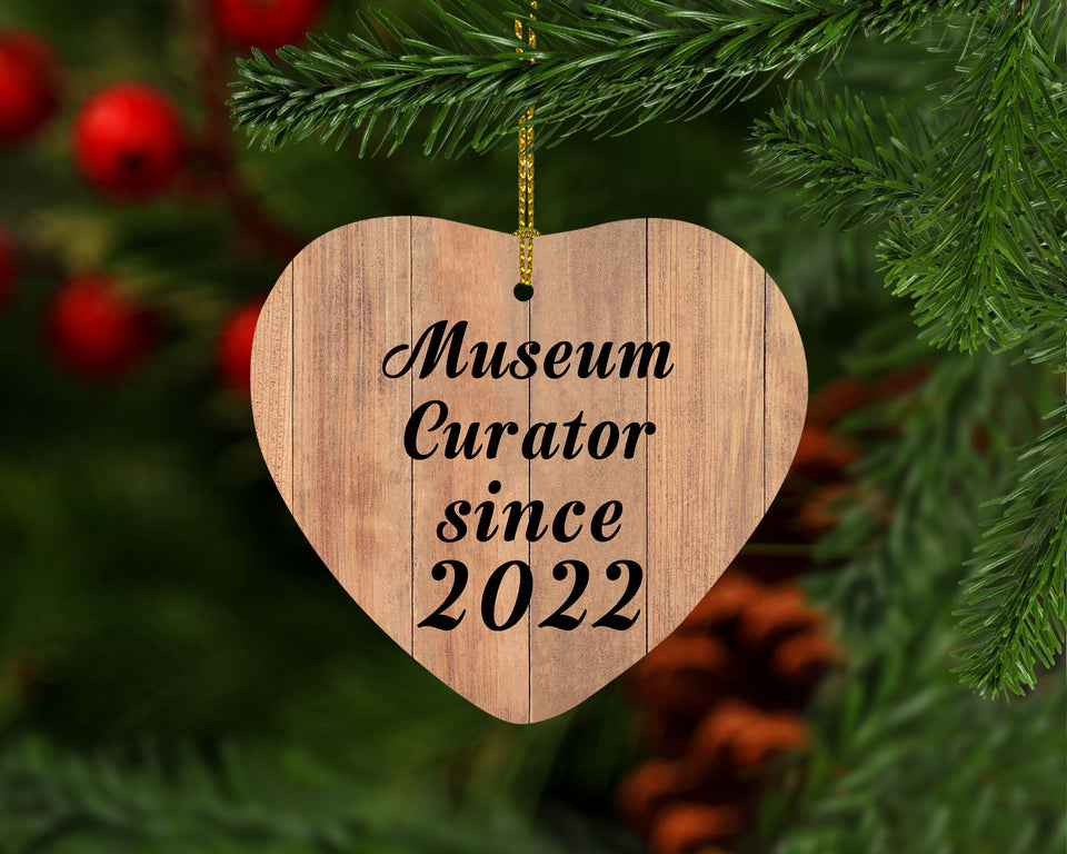 Museum Curator Since 2022 - Heart Ornament C