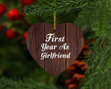 First Year As Girlfriend - Heart Ornament D