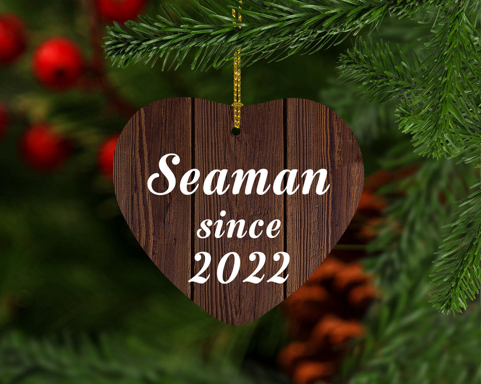 Seaman Since 2022 - Heart Ornament D