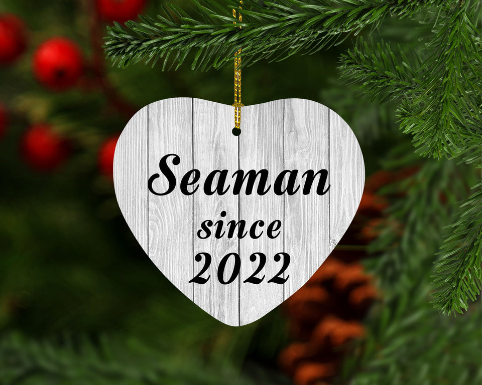Seaman Since 2022 - Heart Ornament F