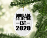 Garbage Collector Established EST. 2020 - Oval Ornament