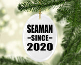 Seaman Since 2020 - Oval Ornament