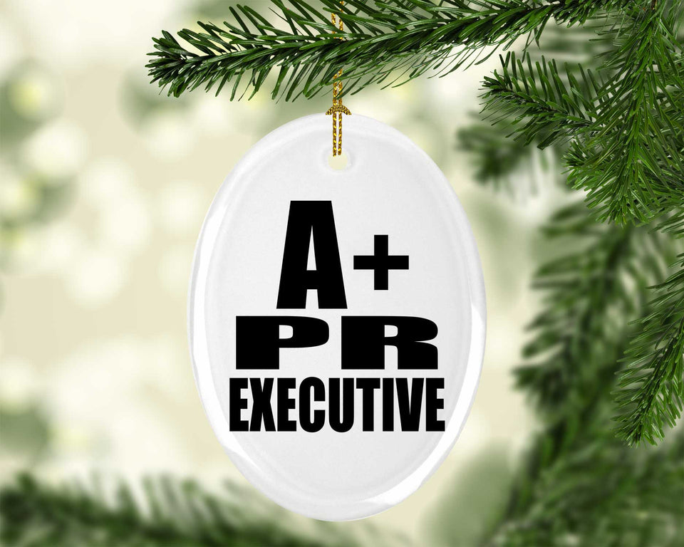 A+ Pr Executive - Oval Ornament