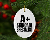 A+ Skincare Specialist - Oval Ornament