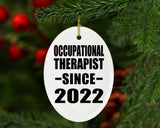 Occupational Therapist Since 2022 - Oval Ornament