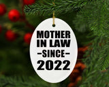 Mother In Law Since 2022 - Oval Ornament