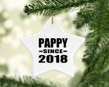 Pappy Since 2018 - Star Ornament