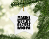 Maxine World's Okayest Mom - Star Ornament