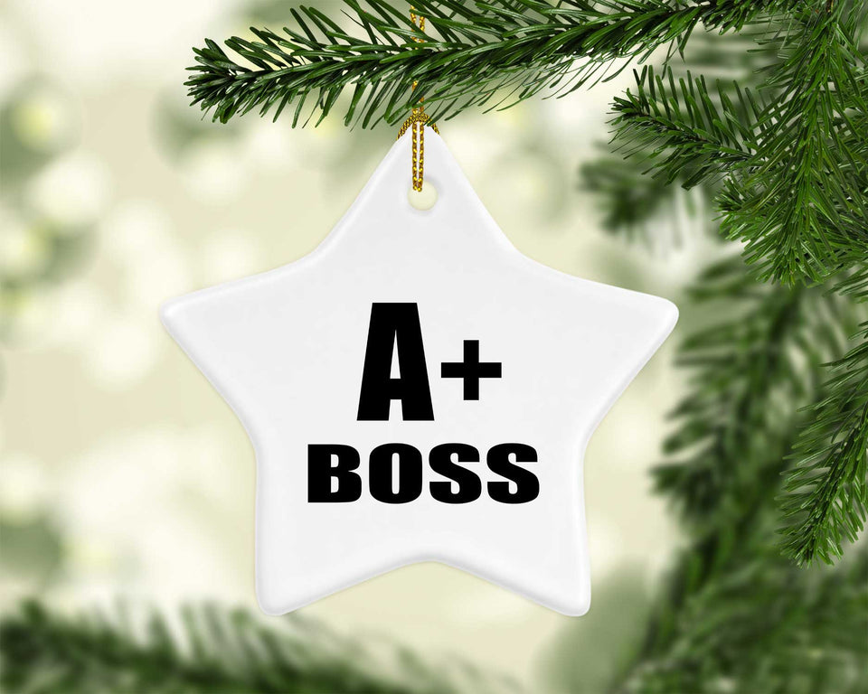 A+ Boss - Star Ornament