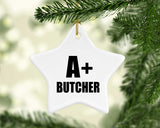 A+ Butcher - Star Ornament