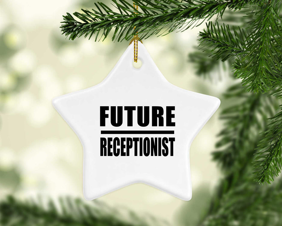 Future Receptionist - Star Ornament