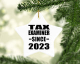 Tax Examiner Since 2023 - Star Ornament