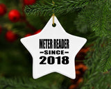 Meter Reader Since 2018 - Star Ornament