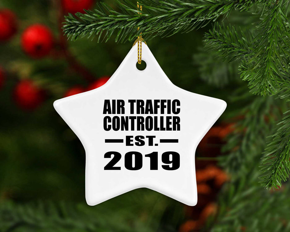 Air Traffic Controller Established EST. 2019 - Star Ornament